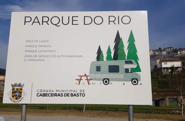 Parque do Rio preparado para pernoita de caravanas e autocaravanas